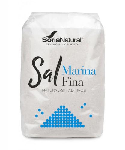sal marina fina sin refinar soria natural 1 kg.