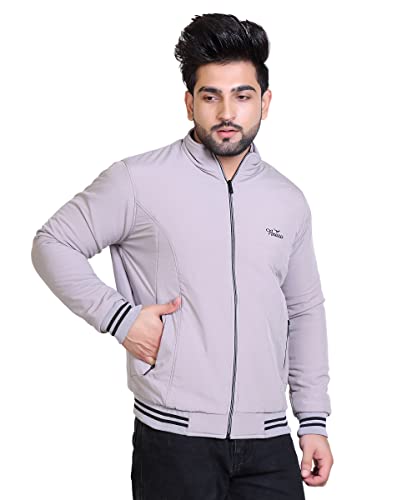 Image of Brazo Embrace both warmth and style Men's Solid Winter Wear Jacket - Stay fashionable and cozy in this must-have outerwear piece for the winter season.