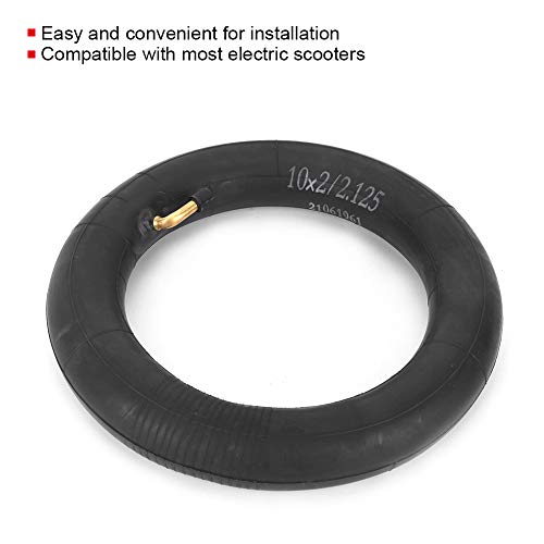 Tubo Interno da Motocicleta 10x2.125 10 Polegadas para Scooter Elétrico, Durável, Acabamento Requint