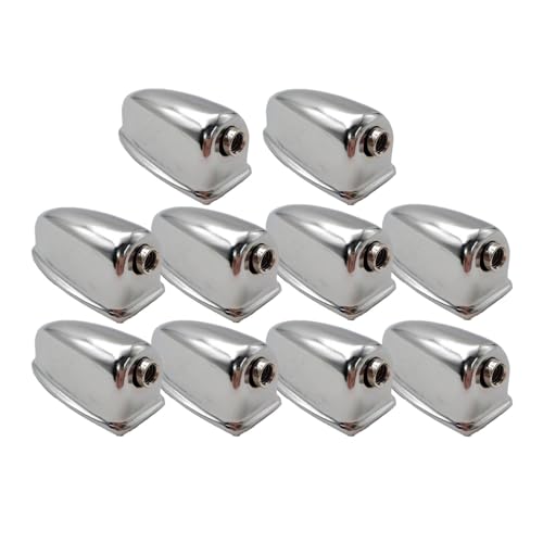 Generic 10 Pieces Drum Set Lug Metal Lugs for Snare Drum Kits Musical Instrument