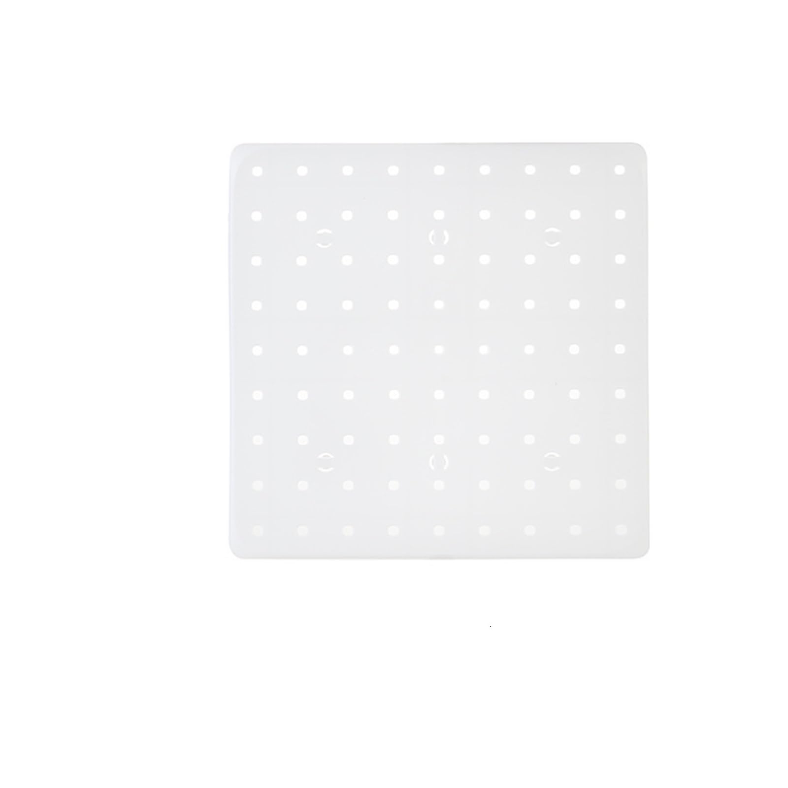 RUWLFE Hole Board Storage No Punching Pegboard Wall Panel Combination Set for Wall Organizer(White)