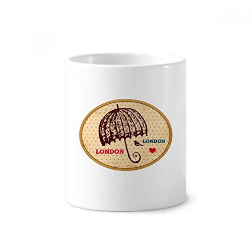 Cadeau mug Londres motif céramique britannique blanc 350 ml