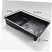 DOITOOL 4Pcs Thickened Paint Tool Tray Durable Black Painting Accessory for Decoration and Creative Projects
