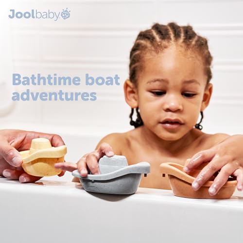 Image of Jool Baby 12-Piece Bath Toy Gift Set with Bath Toy Storage Organizer | Makes a Great Baby Shower Gift - Gift-Ready Packaging - Includes Mesh Storage Bag for Air Drying & Keeping Toys Organized