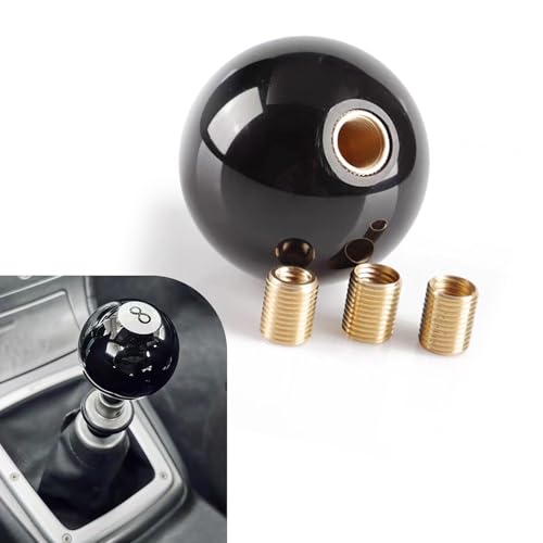 Anyhut 8 Ball Shift Knob, Acrylic, Universal for Manual Cars