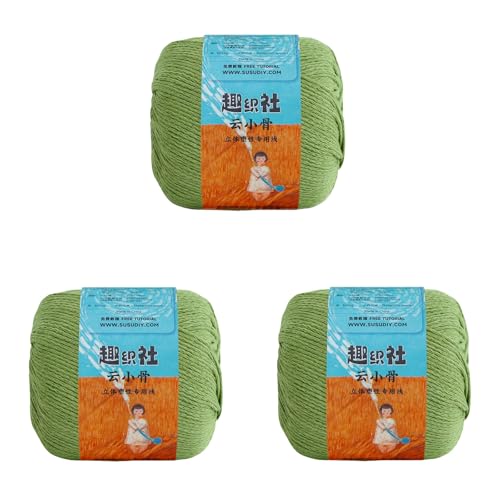 Image of CloudFrame Yarn 3x50g /60Yards - Spinach Green