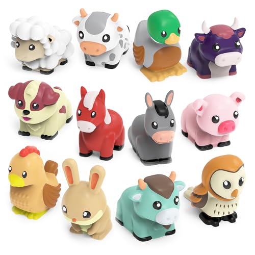 Tub Works® Barnyard™ Mold Free Bath Toys, 12 Pack |