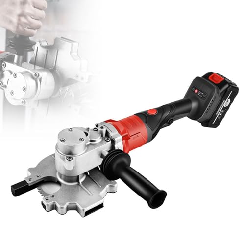 BDJSN 4-40mm Cordless Rebar Cutter, 1380W Powerful Motor Electric Rebar Cutting Tool, 180° Rotation, Full Copper Motor, 2 Batteries, Cutting Speed 5-8S for Rebar, Carbon Steel, Aluminum Alloy 1 BDJSN 4-40mm Cordless Rebar Cutter, 1380W Powerful Motor Electric Rebar Cutting Tool, 180° Rotation, Full Copper Motor, 2 Batteries, Cutting Speed 5-8S for Rebar, Carbon Steel, Aluminum Alloy