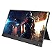 Schermo portatile da 15,6 pollici 1920x1080, monitor universale IPS 1080P 16: 9, touch-screen HDMI di tipo C/no touch-screen, schermo portatile retroilluminato W-LED per telefoni e PC(nessun tocco)