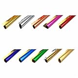 metallic folienpapier gemischte Farben Alufolie gemischte Farben 10 Farben a 50x70 cm