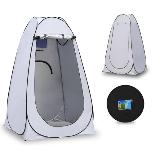 CLIPOP Pop Up Toilettenzelt Umkleidezelt Tragbares Duschzelt...