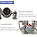 BEILOCKERY 15 Gallon Dry Powder Mixer 360°Rotation 304 Stainless Steel Drum Blender Mixing Machine for Powdery Granular Materials 110 3KW