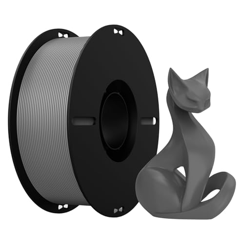 Creality PLA Filament 1 75mm 1kg Grau Ender PLA Genauigkeit +/- 0 02mm Verstopfungsfrei & Formstabil Kompatibel mit den meisten FDM 3D Druckern