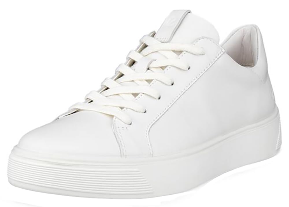 ECCO Women's Street Tray Sneaker, White, 7.5 UK
