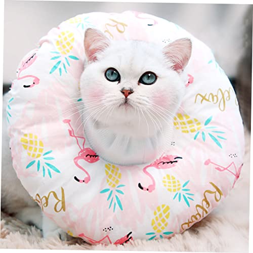 Collar protector para gatos pequeños Parliky para el descanso postoperatorio en casa 8