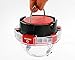 STKR Concepts ILLUMiDOME Mini Waterproof Lantern, Red/ Black