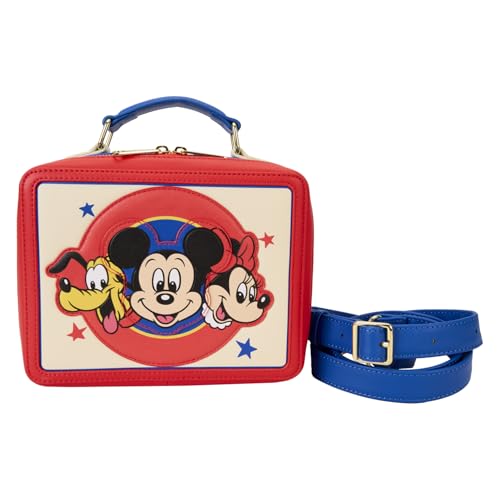 バッグ mickey Mickey Mouse Checkered Texture Convertible Mini Backpack
