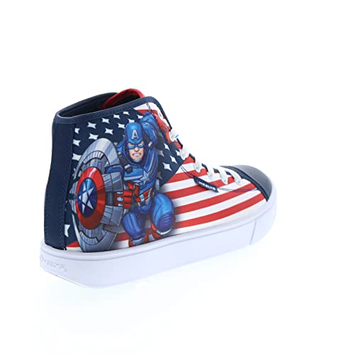 Heelys Men's Captain America Hustle High Top Wheels Skate Sneaker Shoes (Numeric_9) #TOP7