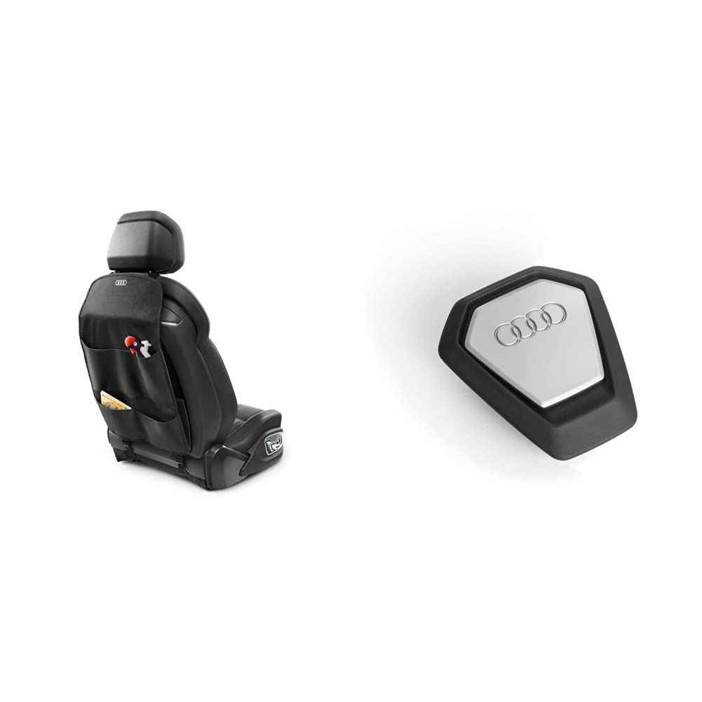Audi 4M0061609 Backrest Protector with Four Storage Compartments 