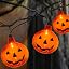 Clear Orange Pumpkin Lights