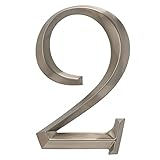 Whitehall Products Classic 6 Inch number 2 Polished Nickel, 6 Inch