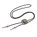 Jeilwiy Bolo Ties Western Cowboy Necktie Men's Bolo Ties Gold Western Cowboy Tie American Bolo Tie Accessories Cowboy Necklace for Women Men