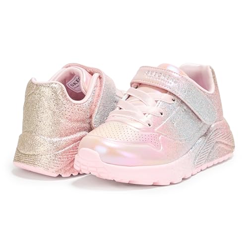 Skechers Women's Uno Lite-Metallic Sparkle Sneaker3