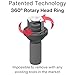 Farad GalaxyLock ZA/MX Black Lug Bolt Wheel-Locks Kit Suitable for Audi A3 (M14 X 1.5 Thread Size) - Set of 4 Lug Bolts + 1 Key