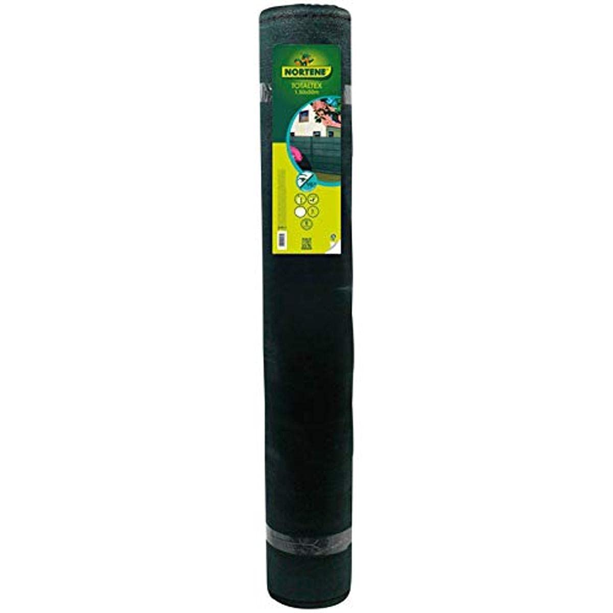 NORTENE - Malla Recynet Plus para resguardo de áreas de Cultivo y sombreado en Zonas Exteriores Verde 1.5x50 m