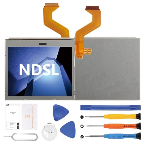 Écran LCD supérieur pour NDSL d'origine avec kit de réparation complet