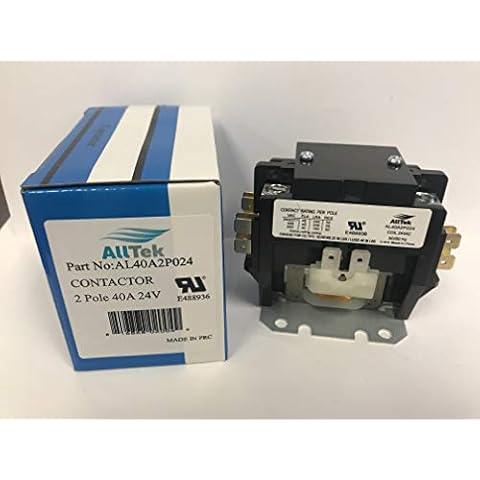 40 Amp 2 Pole 24V Replacement Contactor - ALLTEK Cover