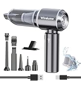 Handheld Car Vacuum Cleaner Cordless 22000Pa Strong Cyclonic Suction Blowing Brushless Motor Cord...