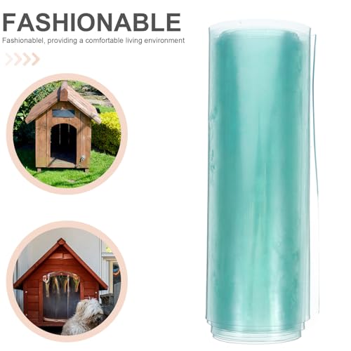 Volet de porte en PVC transparent pour niche de chien VICASKY isolant - 8