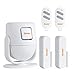 Produktbild tiiwee X4 PIR Bewegungsmelder Alarm System mit 2 Fernbedienungen und 2 Tür Fenstersensoren - Drahtlos - 125 dB Sirene - Erweiterbar - Türklingel und Lauter Sirenen-Sound - 2 Jahre Garantie