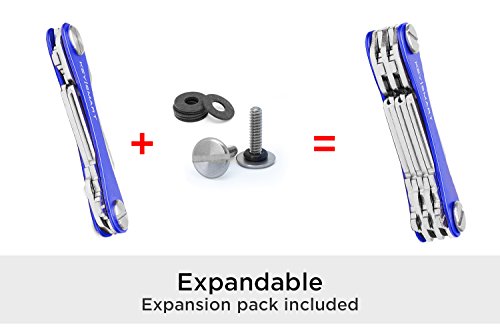 Keysmart Classic - Compact Key Holder And Keychain Organizer (Up To 14 Keys, Blue) #TOP6