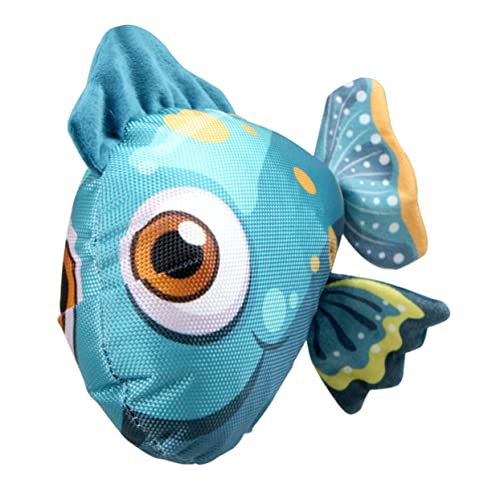 Toyvian ペットのおもちゃ きしむ ための子犬の 不滅 子犬の おもちゃ オックスフォード布の犬のおもちゃ ペットの音のおもちゃ ペット用品 Sky-blue