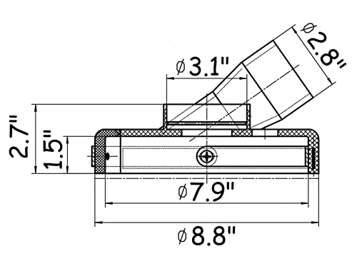 EDiamondTools Polyurethane Dust Shroud