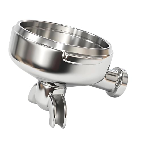 Mekalero 58mm Portafilter Spout Head - Stainless Steel Coffee Machine Accessory for Home & Café Use