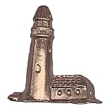 Gold Lighthouse Lapel Pin by StockPins - Cool Pins Perfect for Backpack Pins and Button Pins, Nautic