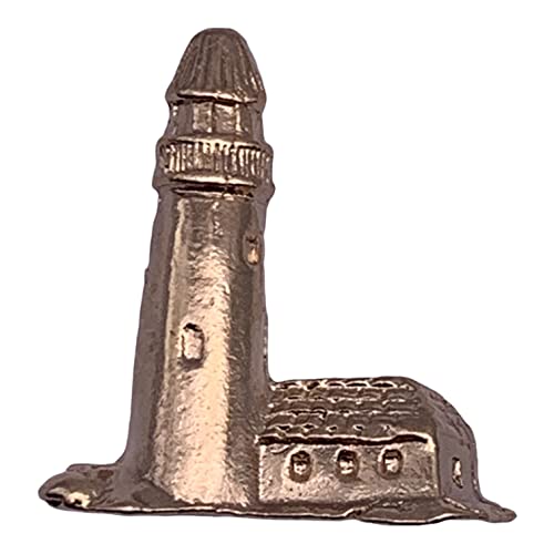 Gold Lighthouse Lapel Pin By Stockpins - Cool Pins Perfect For Backpack Pins And Button Pins, Nautical Pin, Anchor Jewelry, Great For Cruise Jewelry, Lanyard Pins, Nautical Brooch #TOP17
