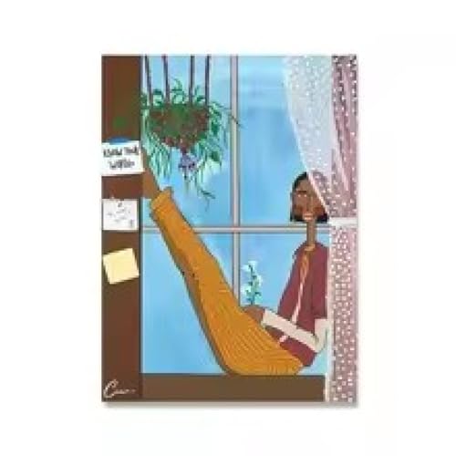 Art mural moderne nordique plante solution design pour grands murs - 2