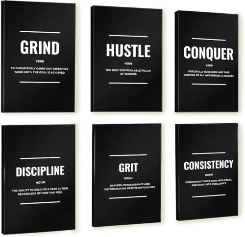 Throwback Traits Motivational Wall Art Set