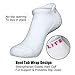 LITERRA Womens Ankle Socks 6-Pairs Athletic Running Low Cut Socks Cushioned