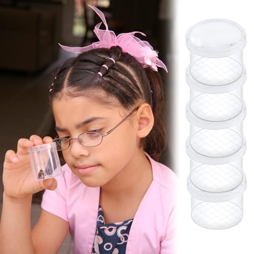 20 Pieces Insect Magnifying Glass Box, Portable Transparent Insect Observatory, Insect Container for Science/Nature Exploration and Insect Collection 6 41aELsdUqcL