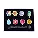 Anime Generation 1-6 Gym Badge Collection Box, Game collection Set of 8PCS, Gift for Boy and Girls