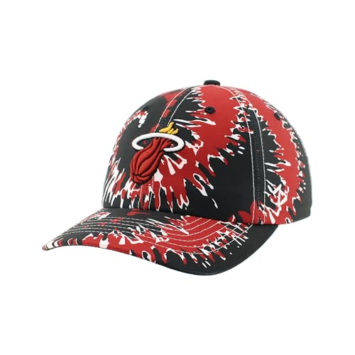 Miami Heat NBA Officially Licensed Adjustable Hat Tie Dye Multicolor