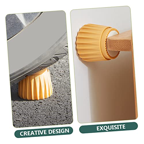 PRETYZOOM 4 Pcs âncora de cabeceira suporte de parafuso cama de parede suporte para moveis Suporte p