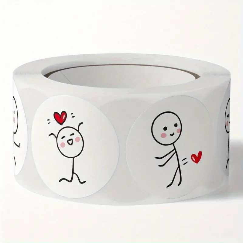 Pegatinas de Dibujos de Corazonespara Niños, heart stickers, 1 Unidad - imagen 2