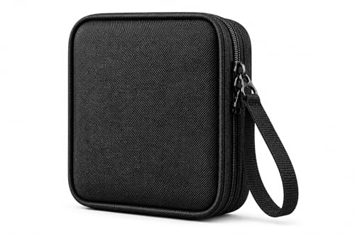 Estojo Organizador de Cabos para Viagem – Porta Cabos Eletrônicos com Compartimentos, Resistente à Água, Compacto e Portátil.