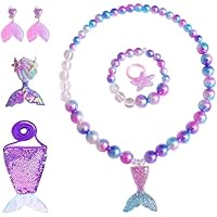 Genérico Joyas de pequeñas s, joyas de para niñas | 7x